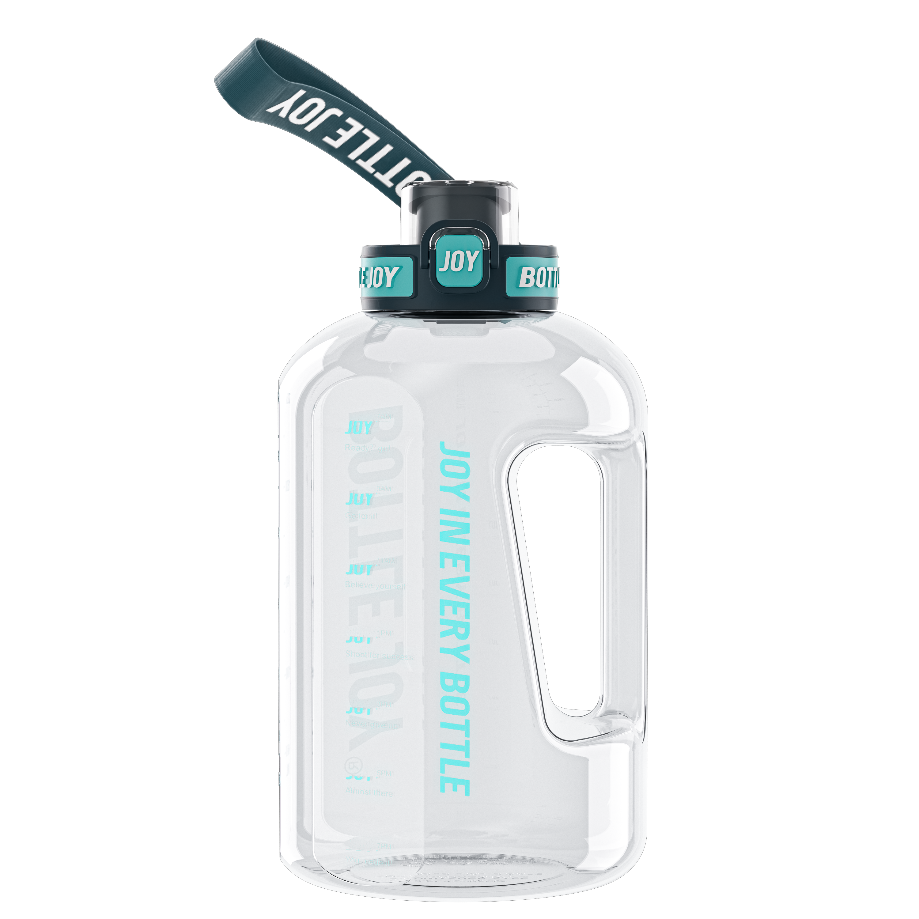 Water Jug - 2.5L Big Water Bottle Large Reusable Water Bottle